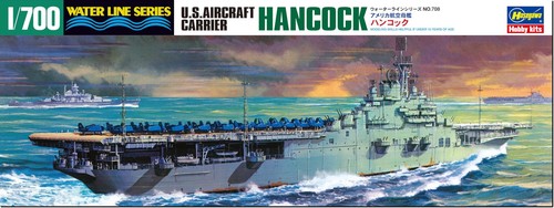 ハセガワ 1/700 ウォーターラインシリーズ アメリカ海軍 航空母艦 ハンコック プラモデル 708