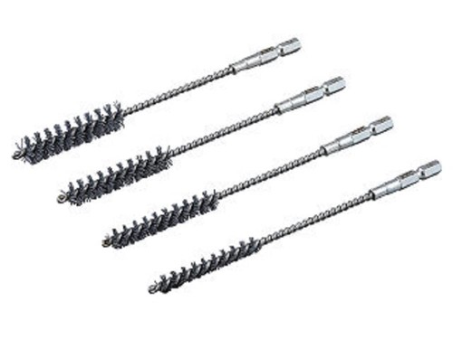 ●差込角("):1/4(6.35mm) ●ブラシ径(φmm):8 ●全長(L1;mm):171 ●ブラシ長さ(L2;mm):60 ●重量(g):16