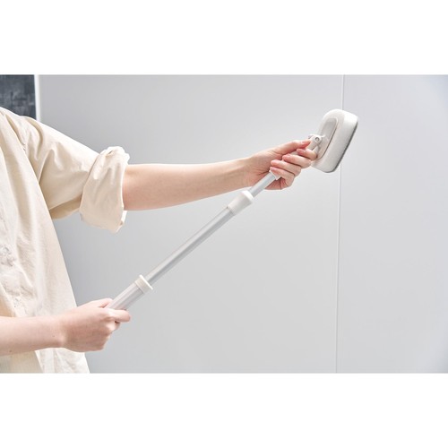アイセン 伸縮 バスミドル スポンジ 浴槽用 柄の長さ58~80cm 抗菌 しつこい汚れを...