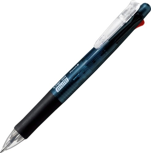 線幅:ボール径0.7mm/シャープ芯0.5mm 油性染料(黒・赤・青・緑) 重量:15.4g 軸:樹脂・ラバーグリップ付き ボールペン替芯:SK-0.7芯