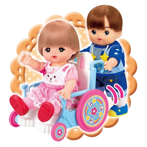 パイロット メルちゃん おせわパーツ うさぎさんくるまいす 3歳以上