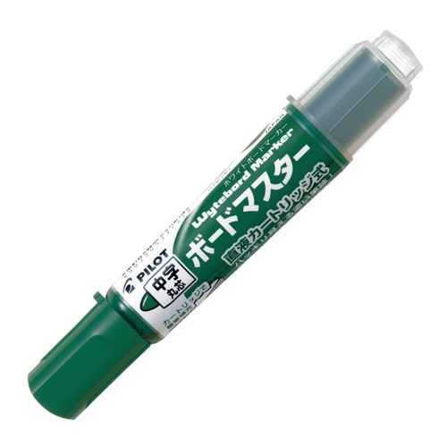 仕様直液カートリッジ式 軸・キャップリサイクル樹脂 インキ油性顔料/グリーン ペン先2.3mm カートリッジP-WMRF8-G 替芯P-WMTIP-9L サイズ最大径φ24.0×全長135mm/本 入数10本