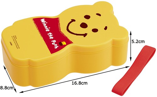 スケーター (skater) 弁当箱 ダイカット スリム 1段ランチボックス くまのプーさん...