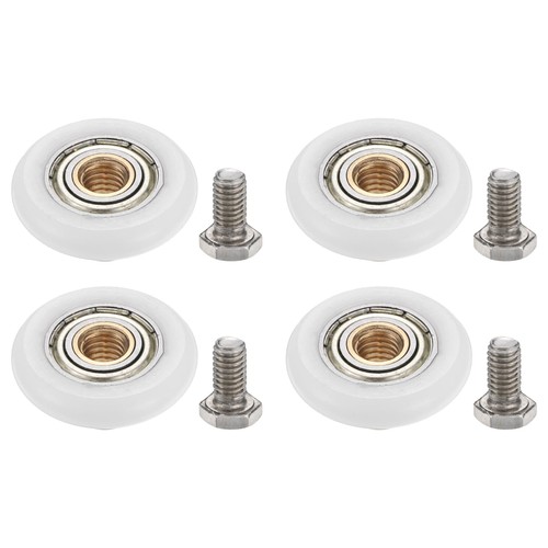 PATIKIL 4個セット 25mm 引き出し用ローラー ナイロン位置...