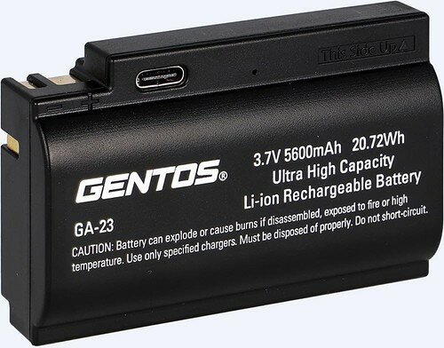 GENTOS(ジェントス) LED ヘッドライト USB充電式 明るさ550~1500ルーメン/実用点灯...
