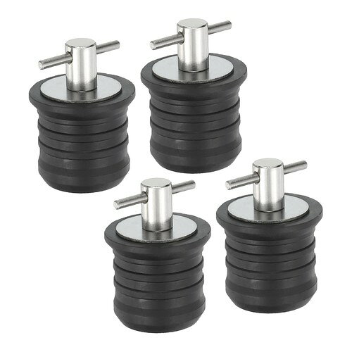 カラー:シルバートーン;素材:ステンレススチール、ラバー;全体サイズ:32 x 48mm / 1.26 x 1.89"(長さ×幅);プラグ直径:34mm / 1.34";取り付け直径:29mm / 1.14";梱包リスト:ボートプラグスナップ4個 利点:T字型ドレンプラグはステンレススチールとラバー素材で作られています。プラグはラバー製で、ハンドルはステンレススチール製で、退色しにくく、耐食性、耐錆性があり、長寿命です。ドレンプラグにはハンドルが付いており、握りやすいです。 取扱説明:これらのドレンプラグは取り付けが非常に便利です。古いドレンプラグを取り外し、ラバープラグを穴に挿入し、T字型ハンドルを回してロックします。 用途:Tハンドルドレンプラグは、ヨット、カヤック、カヌー、漁船など、さまざまなボートのドレンパイプや穴に適しています。 注意:購入前にサイズをご確認ください。