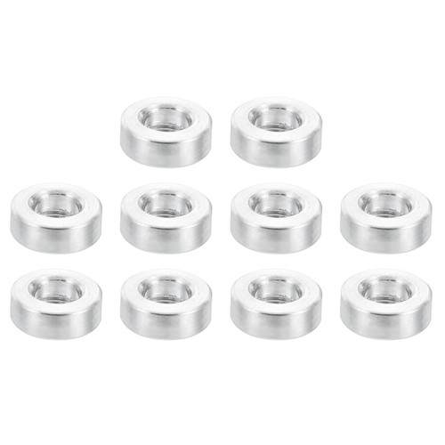 材質:アルミニウム、カラー:シルバー、サイズ:2.6mm内径×5mm外径×2mm長さ、対応ネジサイズ:M2ネジ、パッケージリスト:10個のM2アルミスペーサー 利点:耐久性のあるアルミニウム材料で作られており、硬く、優れた性能、良好な電気伝導性、耐腐食性があり、長期間使用できます。 取扱説明:使用は簡単で、適切な直径のネジに取り付けるだけです。 用途:このアルミスペーサーは、高温、高圧、高い腐食圧力、バルブ、シリンダーヘッドのシールパーツなど、自動車、製鉄所、化学装置、エンジニアリング機械などの産業で広く使用されます。 注意:必要に応じて適切なサイズを選択してください。