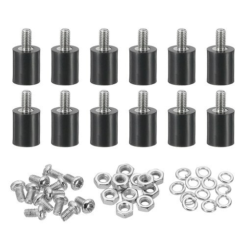 仕様: 素材: プラスチック、銅; サポート高: 10mm/0.39 "; スレッドサイズ: M3; 梱包リスト: 12 セット x PCB スペーサー 利点: 耐久性のある素材: PCB スペーサー逆取り付けスタンドオフスペーサーは良質なプラスチック製で、防食性があり、長寿命です。独自のバックルデザインにより、粘着性のある PCB スペーサーが基板をしっかりと挟み込み、取り付けや取り外し中に損傷を与えません。簡単挿入: 製品形状は釘で、PCB ボードに簡単に挿入でき、ツールを使用せずに便利に使用できます。 取扱説明: 簡単挿入: 製品形状は釘で、PCB ボードに簡単に挿入でき、ツールを使用せずに便利に使用できます。 アプリケーション: PCB ボード取り付け足、産業およびデジタル技術で広く使用され、電子基板の絶縁および固定、PC ボードの位置決め、重工業生産基板サポートなどに使用できます。 注意: 部品が小さいため、分解および組み立て時に紛失を防ぐために保管に注意してください。