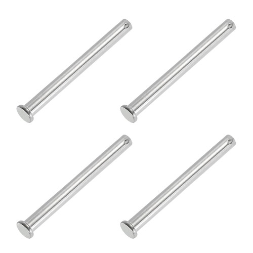 素材:304ステンレススチール;クレビスピンサイズ:120 x 10 mm / 4.72 x 0.39インチ(長さ x 直径);ピン有効長:114.3 mm / 4.5インチ;クレビスピンヘッドサイズ:14 x 3 mm / 0.55 x 0.12インチ(直径 x 厚さ);クレビスピンホール直径:3.2 mm / 0.13インチ;梱包リスト:クレビスピン4個 利点:クレビスピンは304ステンレススチール製で、機械的特性が良好で、表面が滑らかで、錆に強く、耐食性があり、湿気に強く、衝撃に強く、頑丈で耐久性があり、異なる材料の部品を固定するのに使用でき、再利用できます。 信頼性のある固定 - クレビスピンはフラットヘッドと円筒形のデザインを採用しています。各ピンのシャンクの底に貫通孔があり、さまざまなロックピンを使用してオブジェクトを固定でき、機器をより安定させることができます。 アプリケーション - シングルホールフラットヘッドピンは、小さな家庭用DIYプロジェクト、家庭修理、家具取り付け(フック、ラッチなど)に適しています。また、マルチ目的のトレーラー、産業、機械製造、ヒンジ、軸固定デバイスなど、安全ピンクリップが必要なアプリケーションにも適しています。 取扱説明 - 1. 適切なサイズのピン(スプリットピン、スプリットピン、またはヘアピンスプリットピンなど)を選択し、穴に挿入します。2. ピンヘッドがボルトに対していることを確認します。3. ポイントヘッドを逆方向に広げてスプリットピンを固定します