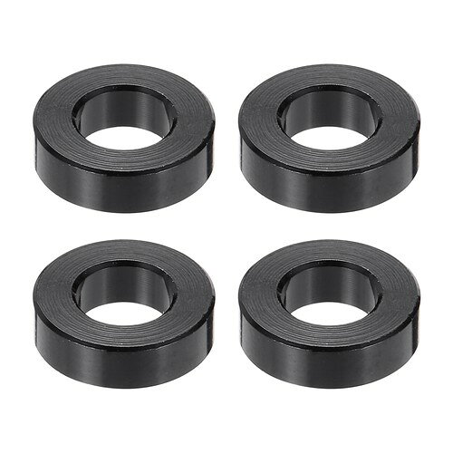 アルミスペーサー: サイズ: 5.2 x 10 x 3 mm / 3/16 x 3/8 x 1/8 インチ (ID x OD x L); 素材: アルミニウム; 適用ネジサイズ: M5; スタイル: 非ねじ; カラー: 黒; パッケージ内: 4個 x 非ねじメタルスペーサー アルミスペーサーは、機械組立に正確な間隔とサポートを提供するよう設計されており、電子製品、モーター修理、産業機械、自動車製造部品、家具修理などに適用できます。 軽量&耐久性: アルミニウムスペーサーは、アルミニウム合金製で、強度を保ちながら重量を軽く保ち、このスペーサーを持ち運びやすくします。耐食性: ハードウェアスペーサーは、陽極酸化処理された表面が酸化と摩耗に対して優れた保護を提供し、安定した安全な作業性能を確保します。多目的使用: スペーサースタンドオフは、電子機器、機械、自動車、DIYプロジェクトなどに適しています。 取扱簡単: 1. スペーサーがネジとプロジェクトに必要な間隔に適合していることを確認してください。2. 分離または整列が必要な2つのコンポーネントの間にスペーサーを配置します。3. スペーサーを通してネジを挿入し、しっかりと締め付けてしっかりと接続します。 ご注意:使用前に、メタルスペーサーの寸法がネジとプロジェクトの要件に一致していることをご確認してください。