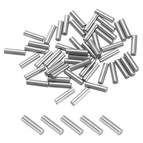 カラー:シルバー;素材:304ステンレス鋼;全体サイズ:12x3 mm/0.47インチ(縦x横);梱包リスト:30個 x ドアストッパー(ドアの底用) 利点:ダウエルピンは、滑らかな表面の304ステンレス鋼製です。また、錆びにくく耐食性があり、強く耐久性があり、長寿命です。 取扱説明:ピンの両端に特別な面取りが施されており、他の複雑なツールを必要とせずに、どんな穴にも簡単に挿入できます。簡単で簡単に行えます。 適用:ダウエルピンは、キャビネット、本棚、棚、木製品、ダブルベッドなどの修理に使用できます。また、産業用治具、ピンゲージ、ヒンジ、軸の固定アプリケーションなどの金属機器にも使用できます。 ご注意:当社の製品を選択する前にサイズを確認してください。ダウエルピンにしっかりとフィットさせるためには、穴の直径が表示されている直径と等しいか、若干小さくする必要があります。