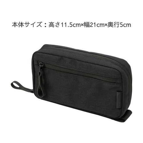 クツワ ガジェットポーチ ファストレージ ワイド ブラック FS108BK ail-shops2-10099210 AILショップ サンプル画像2
