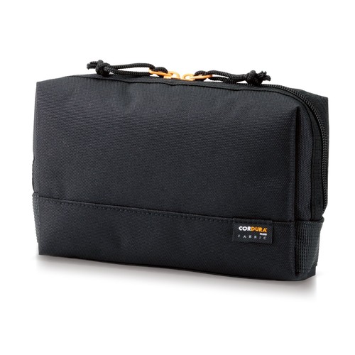 エレコム ガジェットポーチ ガジェット ポーチ 大容量 CORDURA1000 (撥水 高耐久) 6つの仕切りポケット付き ブラック BMA-CDGP01BK ail-shops2-10098711 AILショップ パッケージ画像