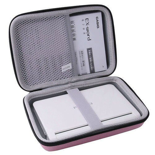 用の シャープ カラー電子辞書 Brain PW-SH6/SH7 専用保護 キャリングケース 収納ケース -waiyu JP (ピンク)
