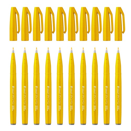 本体サイズ/重さ:軸径 18mm ×奥行 13mm × 長さ 133mm/10g 材質/キャップ、軸:再生PP 尾栓:PE ペン先:ポリエステル、POM 中綿:アクリル繊維 先金:真鍮 線幅呼称:細字