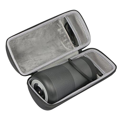 co2CREA- SoundLink Revolve Bluetooth speaker ポータブルワイヤレススピーカー 360°サウンド/IPX4防滴/NFC対応 トリプルブラック SLink REV Plus 対応収納ケース USB充電・データ転送ケーブル 本体をキズやホコリからしっかり保護するキャリングケース , 持ち運びに便利なストラップ付きキャリングケース . 耐久性に優れた丈夫な生地素材のケース. [サイズ]: 26x11x11 cm, [マテリアル]: EVA. 販売のためのケースのみです(デバイスと付属品は含まれていません)