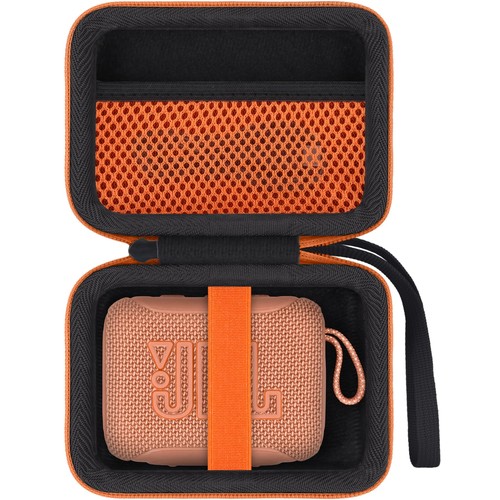 Aenllosi収納ケース 互換品 JBL GO5 GO4 GO3 Bluetooth ポータブルスピーカー オレ...