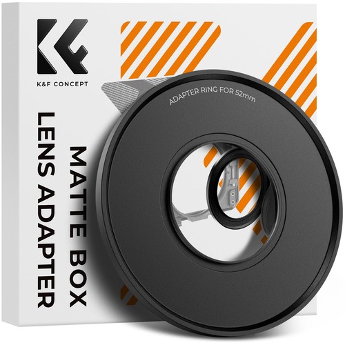 アダプターリングはKF CONCEPTのマットボックス専用で、他のブランドのマットボックスとは互換性がありません。外装の新旧が混在しますが、中身は同一です。 アルミニウム合金で作られているため、耐久性と軽量化を実現し、全体の負荷を軽減されています。 CNC精密加工により、アダプターリングとマットボックスが完璧にフィットし、光漏れを効果的に防ぎ、撮影品質を向上させます。 アルミニウム合金素材は、過酷な環境での使用でも優れた耐食性と耐酸化性を備えています。 ねじ込み式設計により、取り付けと取り外しが素早く簡単にできます。