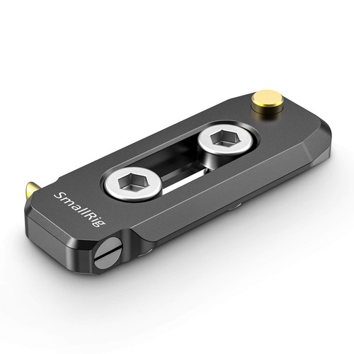 SMALLRIG 50mmNATOレール ユニバーサルクイックリリース 安全レール カメラケージ ...
