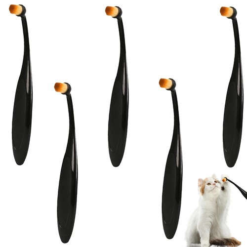 1.セット内容:涙痕クリーナー5個入、サイズ:12 cm、色:黒。 2.涙痕クリーナーは柔らかくて快適で、ペットの肌を刺激しにくく、涙の跡や汚れを簡単に取り除くことができます。 3.涙目ブラシは流線型のハンドルを採用した設計で、使用が簡単で、滑りにくく握りやすく、ペットの汚れを簡単に除去することができます。 4.涙痕クリーナーのブラシ毛は粉をつかむ能力が高く、簡単に粉を捕まえることができます。ペットの汚れをきれいにするのに理想的な選択肢です。 5.ペットにぴったりで、ペットの猫もペットの犬も使えます。涙痕クリーナーと化粧ブラシの形状には大きさの差が少なく、涙跡をしっかり防ぐことができます。