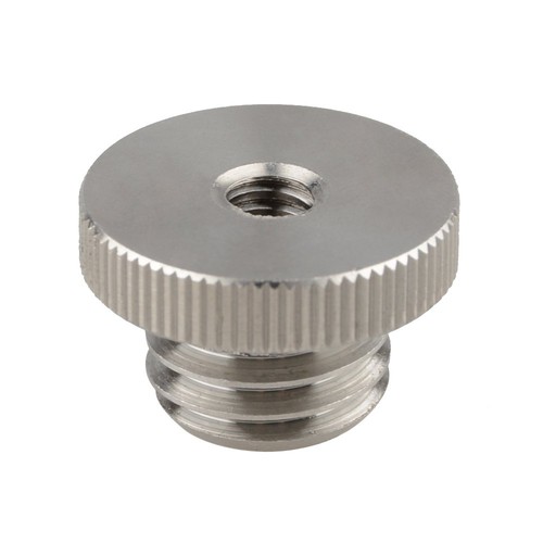 変換ネジサイズ:1/4"-20メス 5/8"-11オス 変換ネジを通して、水準器と三脚を接続できます。 適用:1/4"-20オスネジ&5/8"-11メス付き水準器アダプター 材質:品質良くステンレス製、耐久性があります。 ご注意:マイクに適用できません。