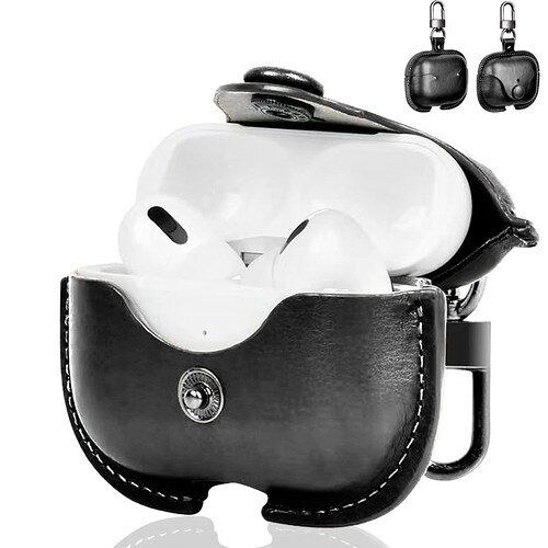 対応機種airpods pro 1/2 専用ケース(2023/2022/2019年発売専用) 。 本革仕様と熟練の技義大利皮革套,適用於airpods pro2ケースレザー,毎日の持ち歩きにも耐えられる高耐久性と、長年使うことで経年変化を楽しめることは本革ならでは。柔らかい裏地は airpods proの元のデザインを破壊しません。革素材は滑らかさに優れています、指紋汚れを防止し、airpods pro2をキズや汚れからしっかり守ってくれます。 充電が便利・ステータスライトが見えるえあーぼっず プロ2 ケース 充電穴が空いてい,ケーブルによる充電が可能です。airpods pro 2の充電口と完全に合わせ、わざわざ取り外す必要はありません、簡単に充電できます。このカバーを装着したままでもワイヤレス充電ができます。イヤフォンの充電や開閉状態を確認できるよう、ケースをつけてもステータスライトがはっきりと見えるように特別に設計されています。 使いやすさが抜群airpods pro 第3世代 専用に設計され、えあほっつぷろ3ケース に完全にフィットし、充電ポート用の穴があるのでケースを外すことなく直接ケーブルで充電できます。また、ケースを付けたままワイヤレス充電にも対応できます。airpods pro1/2 レザーケースの蓋が開けやすいように、製品の前面には指を引っ掛けて開けられるように隙間があるデザインとなっています。 持ち運び便利&紛失防止サービスとパッケージステンレススチールキーチェーンで 欲しい時、欲しいところに アンティーク調の真鍮金具を使用。 さりげない高級感を演出すると共に、カバン、ベルトループなど 好きなところに装着できる。キーチェーンリングと付属のカラビナにより、必要なときにイヤホンをさっと取り出して使うことができます軽くてコンパクトで持ち運びやすいです。キーチェーンがついているので、落ちることが心配なし。手間のかからないまたは返品なしのを提供する生涯7～24の、パッケージ内容:airpods pro1/2 ケース レザー* 1、登山用バックル* 1