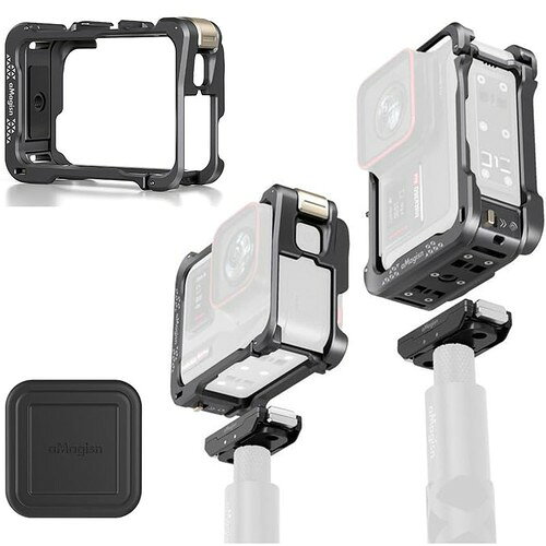Insta360 Ace Pro/Ace Pro 2/Ace 対応 ケージ アルミ合金 クイックリリース 保護フ...