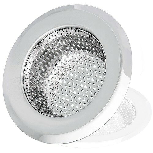 排水溝 ごみ受け ステンレス 排水口サイズ:約45-65mm 排水口カバー 流し用ゴミカゴ お風呂 排水溝 ゴミ受け ステンレ…