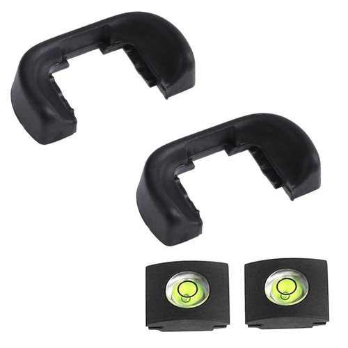 2個セット FDA-EP12互換 SONY用 アイピースカップ A33 A57 A58 A65 A77 用アイカップ 接眼目当て 接眼部装着アクセサリー 適用 アイピース 互換 ホットシューカバー型水準器付き