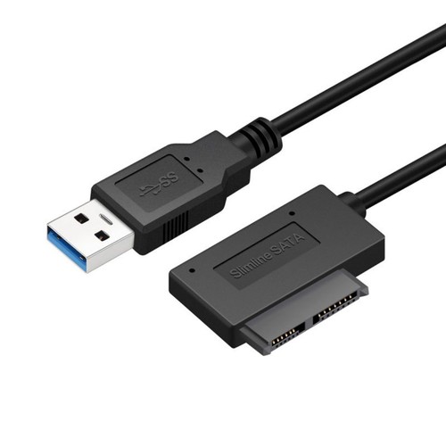 CHENYANG CY USB 3.0 - 7+6 13ピン スリムライン SATA ケーブルアダプター ノート...