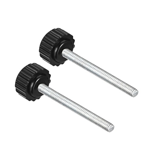 ★ローレットクランプノブサイズ---オスねじサイズ:M4(0.7mmピッチ);ネジの長さ:40mm;ヘッド直径:16mm;全長:50mm;カラー:ブラック、シルバートーン ★幅広い用途---ローレット付きクランプノブは確実なグリップと素早い調整を提供するように設計されており、旋盤、ボール盤、鋸盤、フライス盤の治具、包装機械、木工機械、印刷機械、産業機械などで広く使用されています。 ★使いやすさ---ノブのローレット表面は手袋や濡れた手でも滑りにくいグリップを提供します。刻み付きクランプノブにはねじ付きスタッドが付いており、相手コンポーネントに取り付けることで、素早く簡単に取り付けることができます。部品の調整や締め付けを最適に制御できます。 ★メッキ炭素鋼---耐久性のあるメッキ炭素鋼と熱硬化性プラスチックで作られており、パフォーマンスと耐摩耗性が長持ちします。しっかりとメッキされたスチール製金属インサートの手ネジにより、追加の工具なしで調整が可能です。 ★役立つヒント---固定されているコンポーネントが動かないように、ローレット付きクランプノブを常にしっかりと締めてください。ノブを締めすぎると、相手コンポーネントのネジ山が損傷したり剥がれたりする可能性があるため、ノブを締めすぎないでください。必要に応じてノブをしてください。