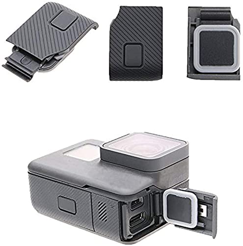 Kiowon GoPro HERO5/6/7 Black対応 サイドドアリプレースメントドア USB側ドアカバー HDMIカバー ケース 用 互換品