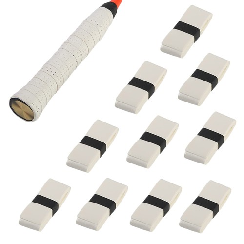 仕様グリップテープ10枚セット。 長さ約110cm、幅約2.5cm、厚さ約0.7mm。 素材:PUレザー。 ご注意:表面の薄膜は使用時に引き裂かなければなりません。 優れたフィット感本革のような、しっとりと吸いつくような握り心地です。汗をかいたり、雨が降っても滑りにくいです。通気孔があり通気性に富みます。 握りやすいグリップテープを調整することでラケットが握りやすくなるだけでなく、耐久性のアップにもつながります。素材はPUで手へのフィット感が強いので、握力が弱い人でもしっかり握れます。 簡単にするベルトを持っていれば簡単にできます。面倒なハンドルの仕事はありません。ゴルフのグリップが細いと、悩んでいる人も安心してください。グリップを太くしたい時は、重ねて巻くだけで簡単です。 適用バドミントン、テニス、ゴルフ、釣り竿、車いすハンドル、ツールハンドル、自転車ハンドル。使いやすいグリップは、ぜひスポーツ、レジャー、仕事などに使ってください。