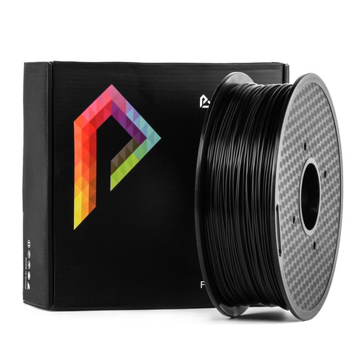 Pxmalion PLA 3Dプリンター用フィラメントについて、素材だけの重量は1KGです。製品重量は1.4KGです。優しいヒントスプール寸法:幅200mm、穴径54mm、厚み63mm。 PLAは、環境にやさしい生分解性材料で、使いやすい。プリントの際にはキャンディーのような甘い匂いがします。 ABSに比べ冷却時の収縮が少ないため反りや割れが起きにくいと考えられます。弾力性や柔軟性に富むという特徴があり、耐候性と耐摩耗性も良いです。 出力が楽で非常に安定しています。ヒーテッドベッドや造形エリアの温度もABSほどの高温を求められません。 PLAは、デザインしたものの形状確認や、後加工の少ない実用品、大きいもの、耐摩耗性を確保したいもの向きの理想的な素材です。