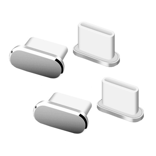 ALLVD Type-C キャップ コネクタカバー 携帯Type C充電穴キャップ アルミ製 超耐久...