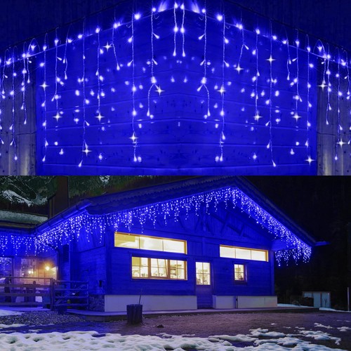 cshare LED イルミネーションライト 屋外 200LED ストリングライト つららライト ...