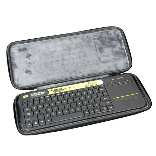 Logicool ロジクール ワイヤレス タッチキーボード K400pBK専用収納ケース-Hermitshell