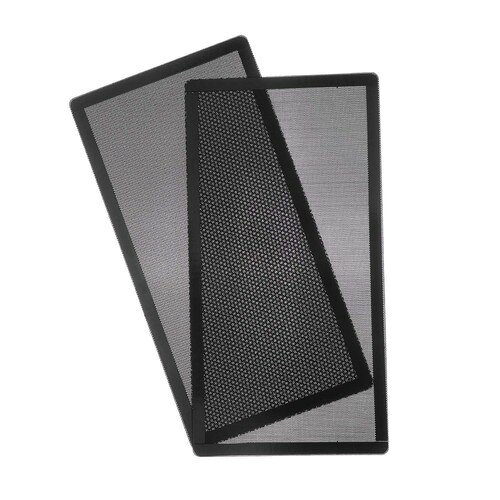 製品仕様:280mm用×2枚入り。PCケースの大型ファン・ラジエーター・各種吸気口など、複数箇所をまとめてカバーできます。 防塵機能:280mmのPCケースやユニット、スピーカー、オーディオ機器などに対応した防塵フィルターです。細かめのメッシュがホコリの侵入をしっかりガードし、機器内部を清潔に保ちます。 マグネット式取り付け:ネジ付き工事をしなくても、傷なしで磁力で簡単に取り付けできます。工具いらずで数秒装着、取り外しもラクラクです。 素材と手入れ:PVC材質で錆びる心配がなく、掃除も簡単です。水洗いも可能なので、目詰まりしてもサッとキレイになり、繰り返し使えます。 通気性と防塵のバランス:0.5mmの適度な穴の直径で、ファンの換気量を減らさずに、防塵効果もあります。防塵と通気のバランスを両立した設計です。