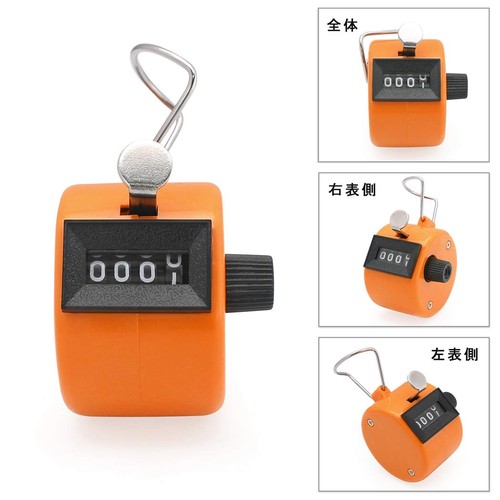 AmzBarley カウンター 数取り器 数取器 手持ち 4桁 カウント カウンター 軽い 小型...