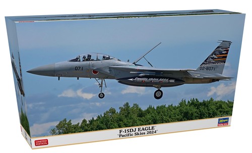 ハセガワ(Hasegawa) 1/72 航空自衛隊 F-15DJ イーグル パシフィックスカイズ 2024 プラモデル 02484 (飛行機)