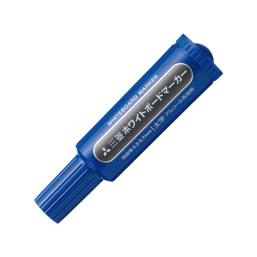 uni三菱ホワイトボードマーカー 筆記線幅3.2~3.7mm インク色青 入数1本 注意事項※横置きに保存して下さい。 仕様使い切りタイプ サイズ軸径φ18mm×厚さ18mm×全長118mm 重量13.5g