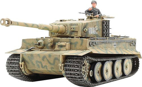 タミヤ 1/35 ミリタリーミニチュアシリーズ No.194 ドイツ重戦車 タイガーI 中期生...