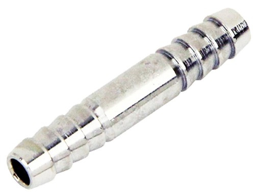 ホース口:7mm(両側) 適用流体:空気 最高使用圧力:1.5mpa 接続ウレタンホース:内径6.5mm・外径10mm 材質:真鍮、クロームメッキ加工