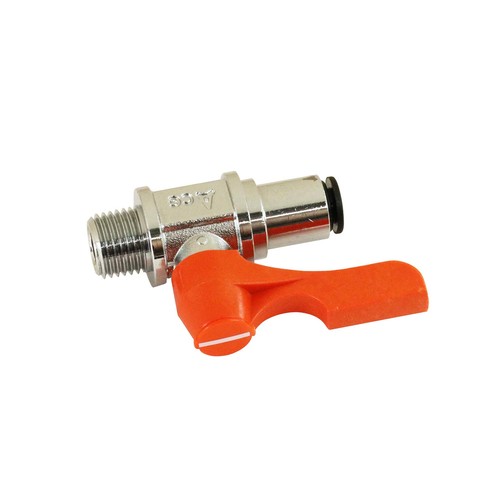 用途:エアー配管継手 接続ねじ:おねじR1/4(PT1/4) チューブ外径:6mm 適用流体:空気 材質:真鍮