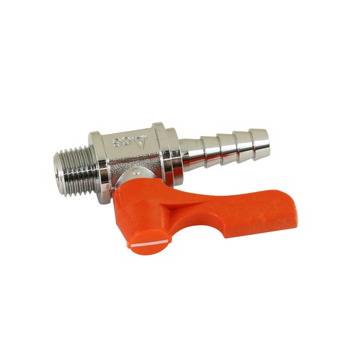 用途:エアー配管継手(PCハンドル) 接続ねじ:おねじR1/4(PT1/4) タケノコ外径:9.0mm 適用流体:空気 材質:真鍮