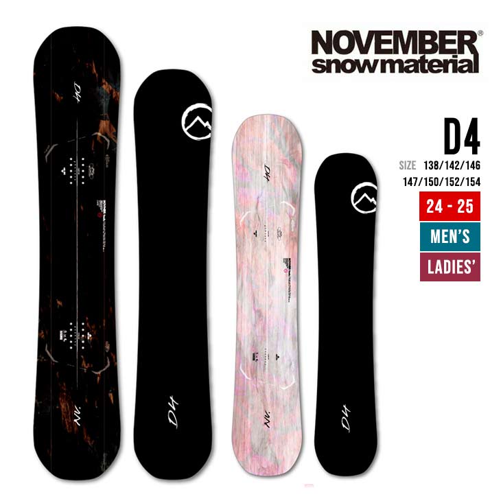 NOVEMBER �m�x���o�[ 24-25 D4 �X�m�[�{�[�h �f�B�[�t�H�[ �O���g�� �W�u