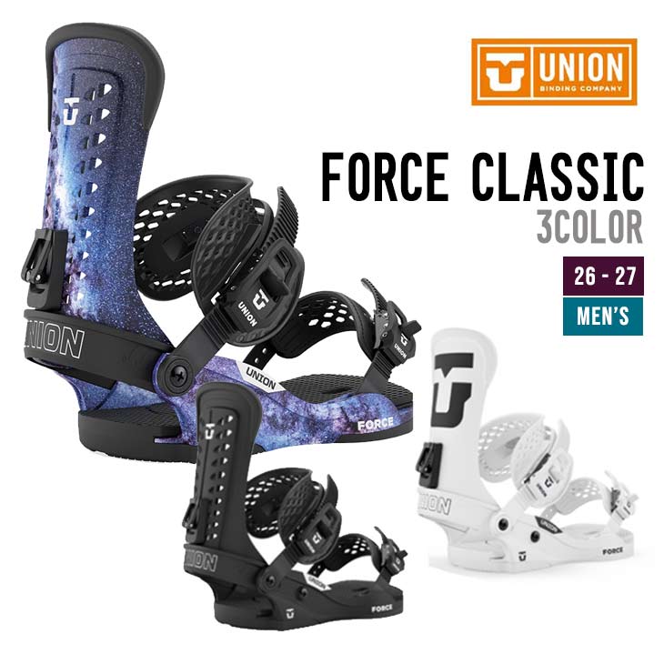 UNION ユニオン 26-27 FORCE CLASSIC スノーボード ビンディングUNION ユニオン 26-27 FORCE CLASSIC スノーボード ビンディング
