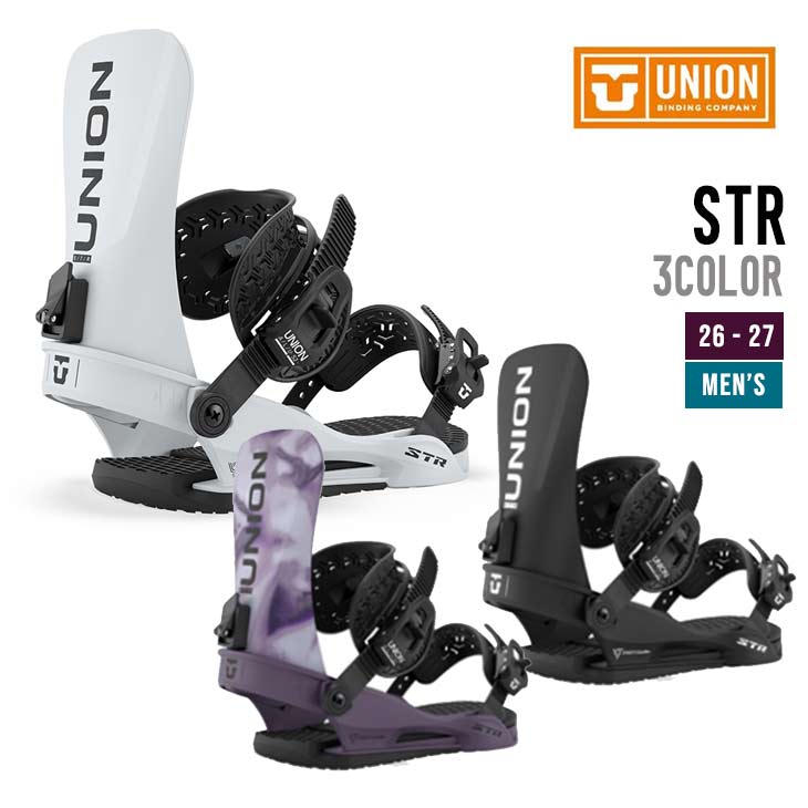 UNION ユニオン 26-27 STR スノーボード ビンディング
