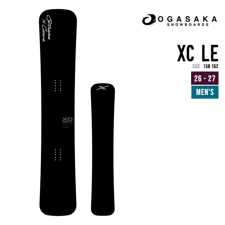 OGASAKA �I�K�T�J 26-27 XC LE �X�m�[�{�[�h ���{�� �J�[�r���O �X�m�{ �Z�~�n���}�[ �n���}�[�w�b�h