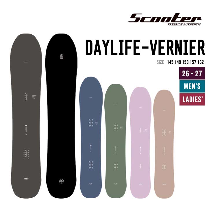 SCOOTER �X�N�[�^�[ 26-27 DAYLIFE-VERNIER �X�m�[�{�[�h ���{�� 2026-2027